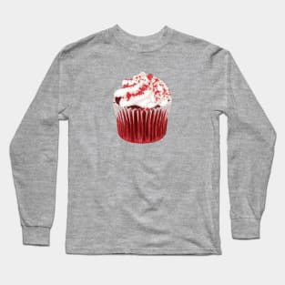 Red Velvet Cupcake Long Sleeve T-Shirt